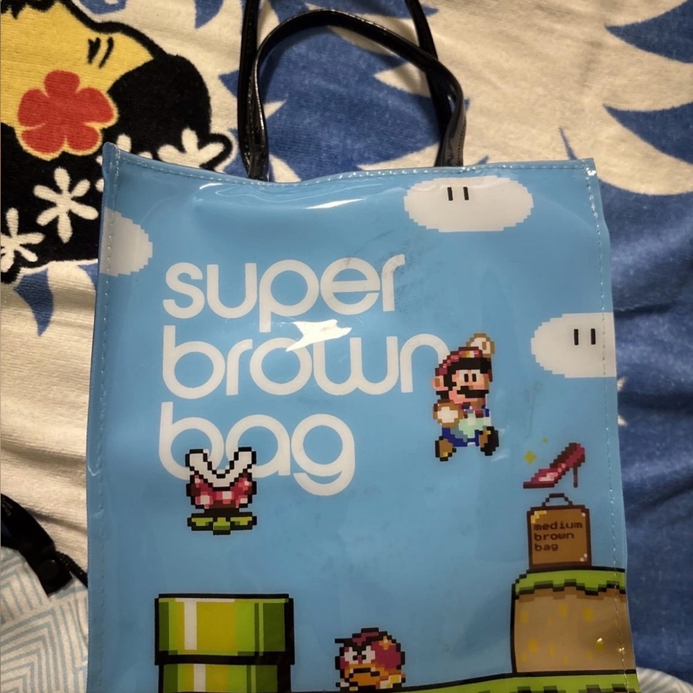 Bloomingdale’s super Mario super brown bag